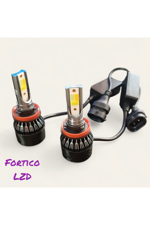 Fortico H11 3Renk Zenon Buzmavi,Limon Sarı,Beyaz Modlu Aç Kapa Renk Değişimi