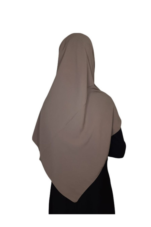Medine Ipegi Büyük Boy Esarp 110X110 Acık Vizon