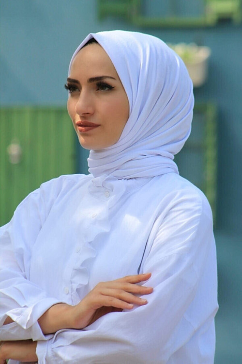 Kaliteli Penye Şal Beyaz