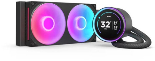 Kraken Elite RGB Black IPS LCD 240 mm Intel(1700p/1851p)-AMD Uyumlu Sıvı Soğutucu
