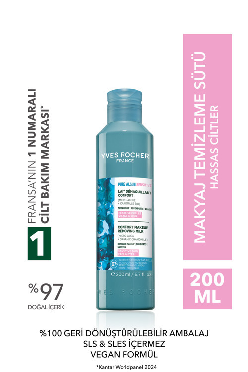 Cildi Kir ve Makyajdan Arındırıcı ve Cildi Ytıştırıcı Makyaj Temizleme Sütü 200 ML