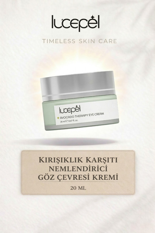 Avokado Özlü Yoğun Nemlendirici Göz Kremi Hyaluronik Asit| Peptit| Kafein| Bakım