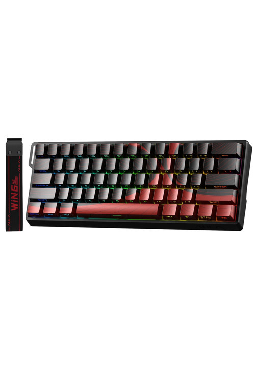Win60 He Max Manyetik Klavye Rapid Trigger Wing Chun Switch 8000Hz RGB TKL Hot Swap Oyuncu Klav