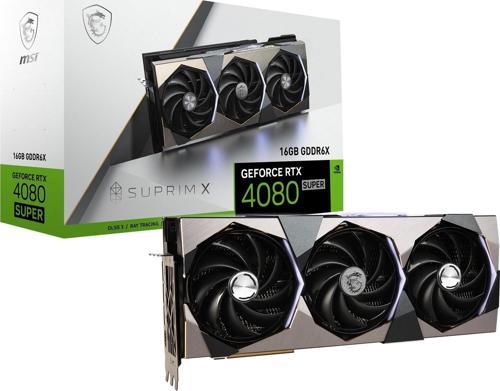 GeForce RTX 4080 SUPER 16G SUPRIM X 16GB GDDR6X 256Bit HDMI/DP Ekran Kartı