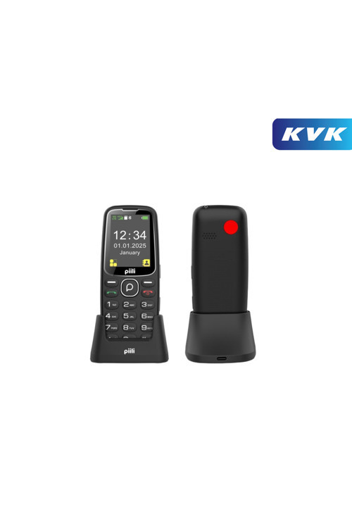 P10 Cep Telefonu Siyah (KVK Garantili)