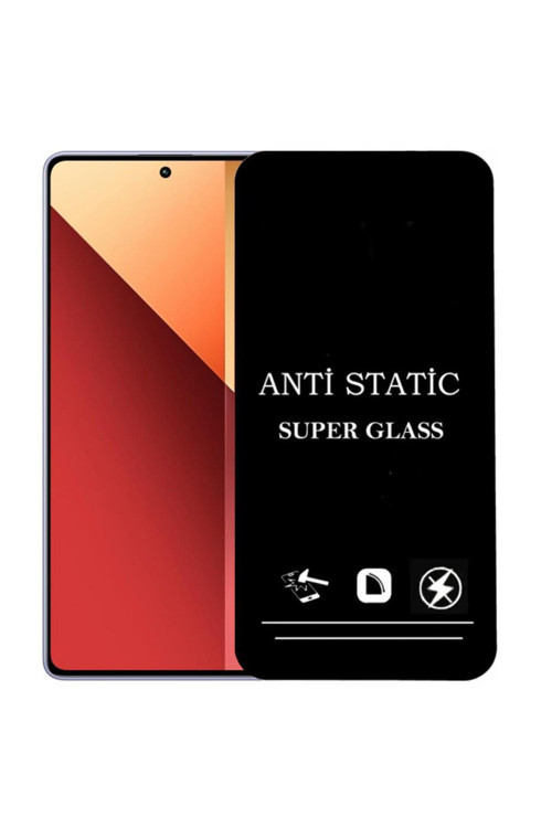 Xiaomi Redmi Note 13 Pro Anti Statik Ekran Koruyucu Toz Tutmayan Kırılmaz Kamera