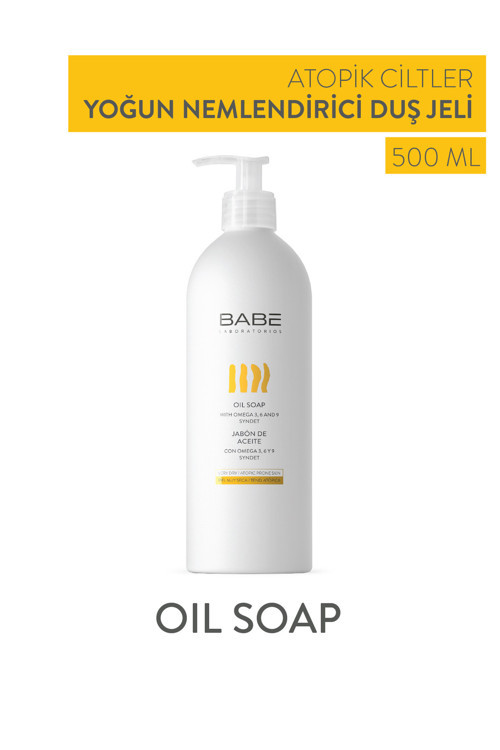 Oil Soap 500ml - Çok Kuru Ciltler için Vücut Yıkama Yağı