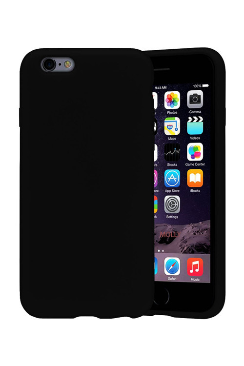 Iphone 6/6s Uyumlu Siyah Liquid Pastel Kılıf