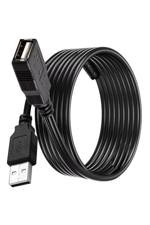 5 Metre 5mt Yüksek Hız Usb Uzatma Kablosu Uzatıcı Ara Kablosu Dişi Erkek Gerçek Usb 2.0 Kablo