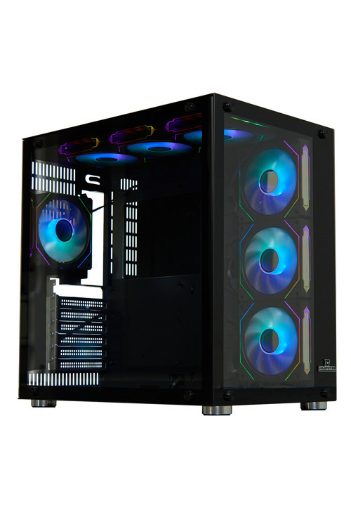 Seaview 7x Argb Sessiz Fan Temper Cam 750 Watt 80 Bronze E-atx Gaming Kasa