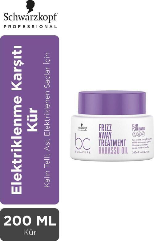 Bc Clean Elektriklenme Karşıtı Kür 200ml | Saçın yüzeyini pürüzsüzleştirir