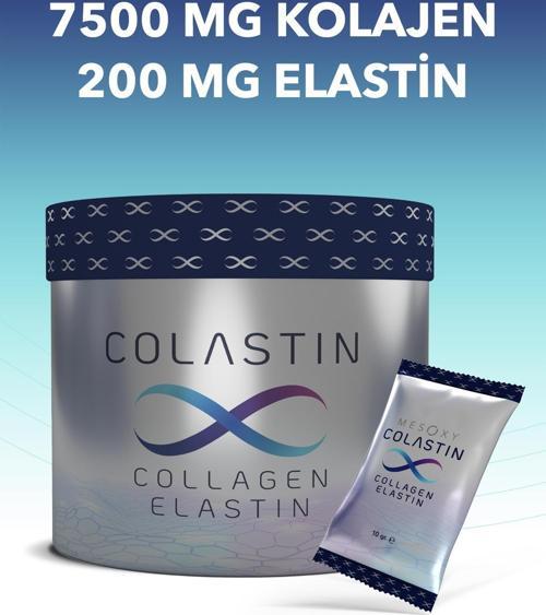 7500 Mg Kolajen + 200 Mg Elastin 28 Adet Toz Saşe | Kolay ve Yumuşak İçim