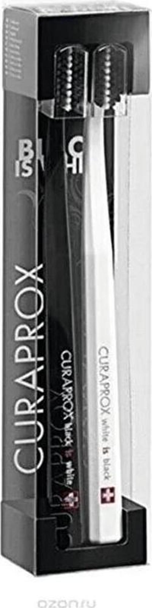 Black&white Edition Aktif Karbon Uçlu Ikili Diş Fırçası