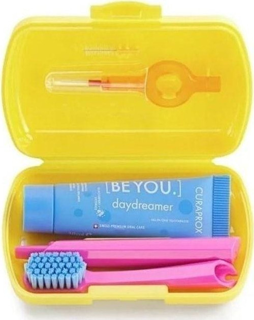 Diş Bakım Travel Set Sarı