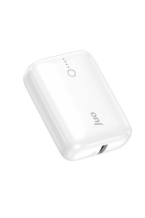 10000mAh 22.5W USB-A + USB-C Powerbank Taşınabilir Hızlı Şarj Cihazı Beyaz
