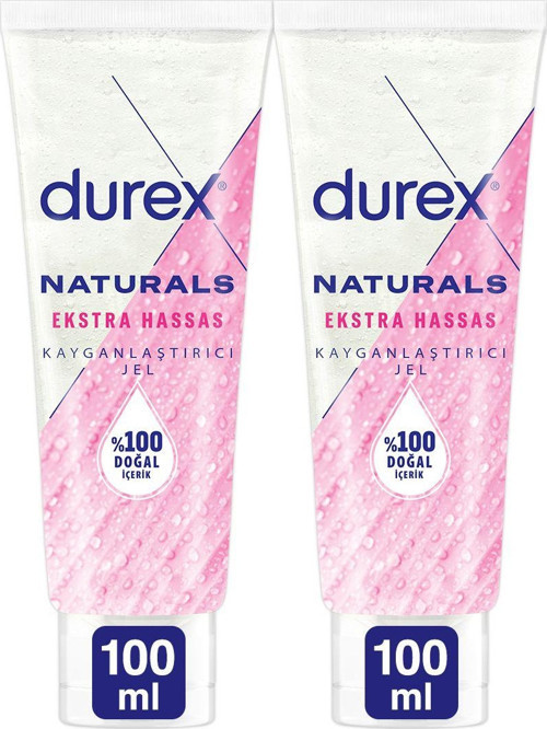 Naturals Ekstra Hassas Kayganlaştırıcı Jel 100ml X2