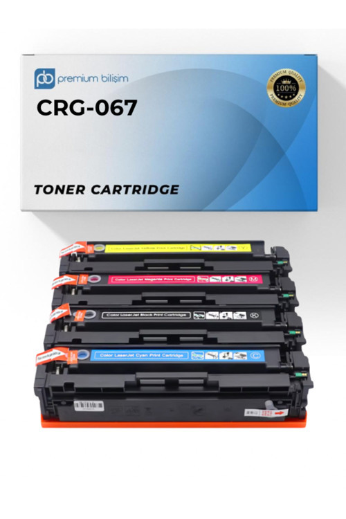 CRG-067 Muadil Toner Seti - MF 651cw MF655cdw MF657cdw Uyumlu