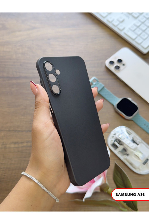 Samsung Galaxy A36 Uyumlu Süper İnce Mat Ultra Thin Silikon Kılıf