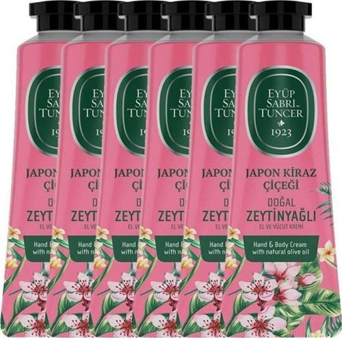 El Ve Vücut Kremi Japon Kiraz Çiçeği 50 Ml X 6