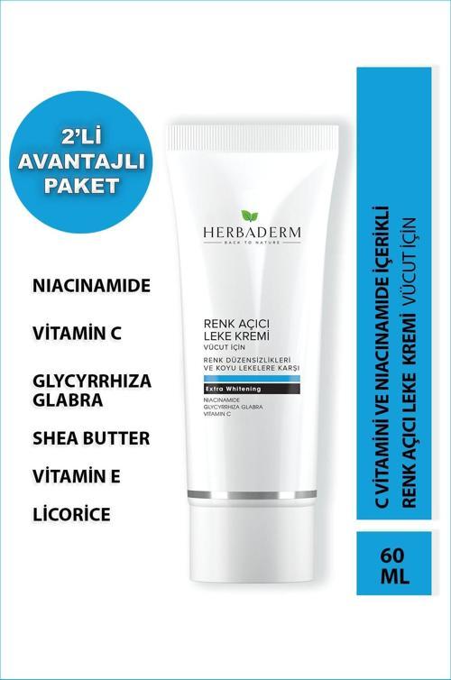 Renk Açıcı Leke Kremi (vücut Için) 60 ml X2