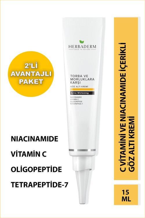 Torba Ve Morluklara Karşı Göz Altı Kremi 15 Ml X2