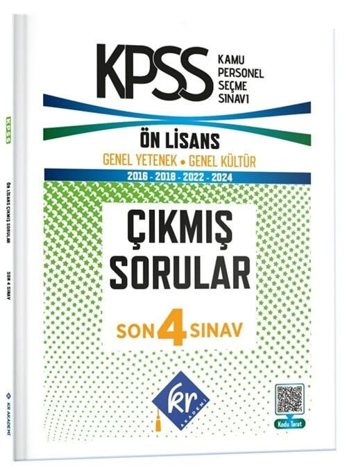 KR Akademi 2026 KPSS Ön Lisans Çıkmış Sorular Son 4 Sınav