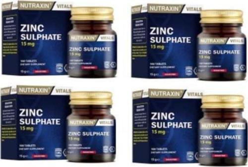 Zinc 15 Mg 100 Tablet X4