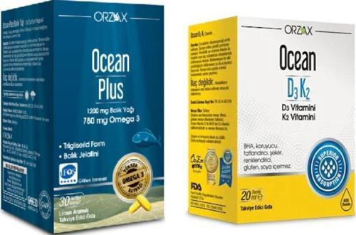 Plus Omega 3 1200 Mg 30 Kapsül + D3 Ve K2 Vitamini Damla 20 ml