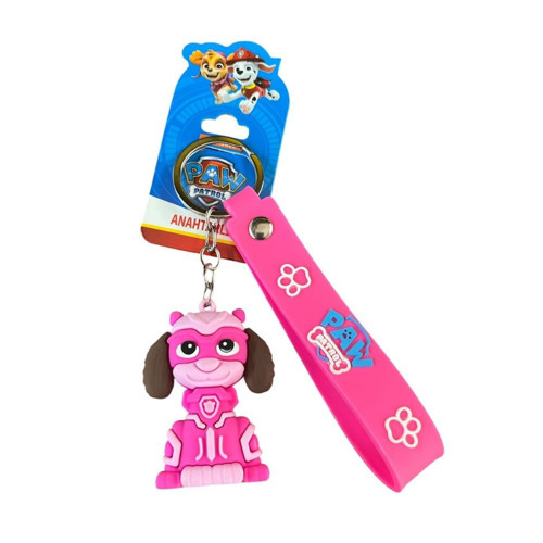 Lisanslı Silikon Anahtarlık 582648-Pembe Skye