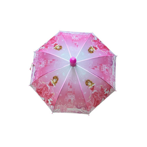 66 cm Kılıflı Bardaklı Çocuk Şemsiyesi Sky-201-Toz Pembe