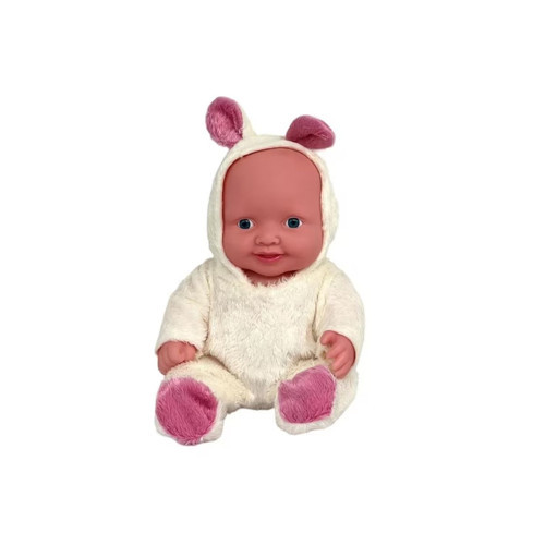 Sevimli Sesli Bebek Roza Tavşan Figürlü GL100156