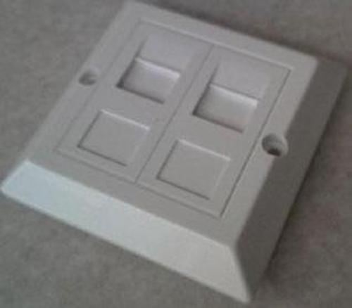 80x80 Priz Çerçevesi (Face Plate) 2&#039;li