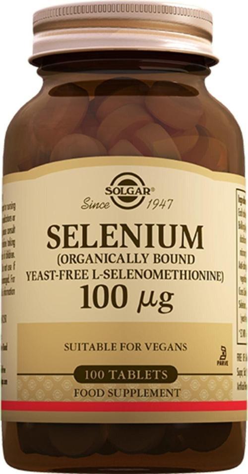 Selenium 100 Mcg 100 Tablet Selenyum