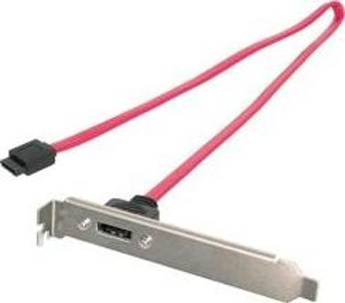 Slotbracket, 1 Serial ATA (SATA) Port ile