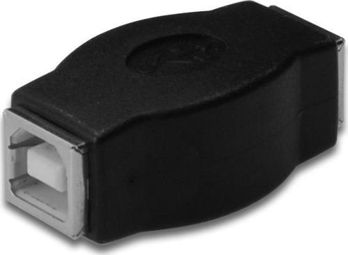 USB Adaptörü, USB B Dişi - USB B Dişi, USB 2.0 uyumlu, UL, siyah renk
