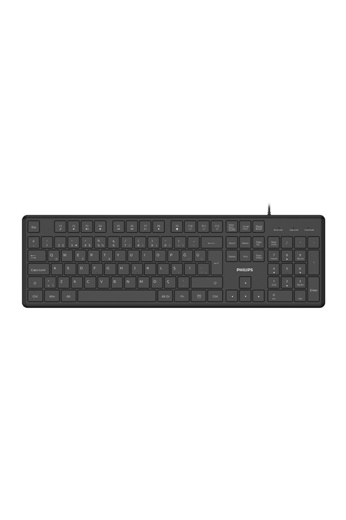 SPK6248 Kablolu Türkçe Q Klavye Siyah