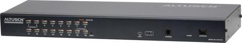 16 Port Cat 5 High-Density KVM over IP Switch