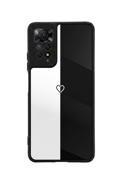 Redmi Note 11 Pro / 12 Pro Uyumlu Baskılı, Mat Siyah,Yumuşak Silikon, Koruyucu,Şok Emici Kapak,Kılıf