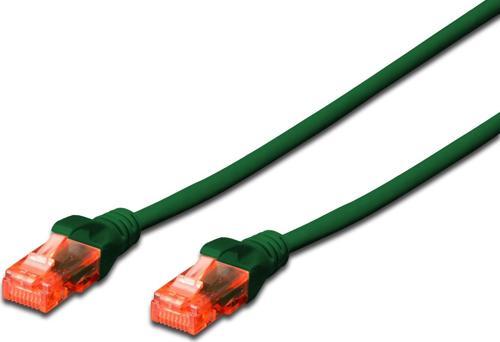 CAT. 6 Patch Kablo, U/UTP, 3 metre, AWG 26, Yeşil Renk, LSZH