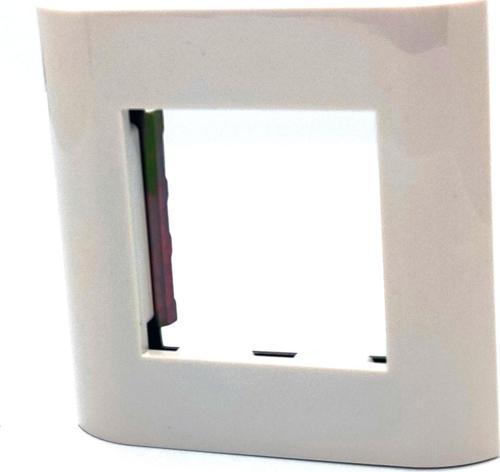 Fransız Tipi Eğimli 80 x 80 mm Çerçeve, Metal Çerçeve, Beyaz renk French bevelled