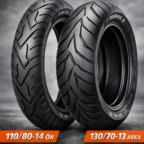 onda PCX Lastik Takımı 2020-2026 Anlas Tournee 2 110/80-14 Ön 130