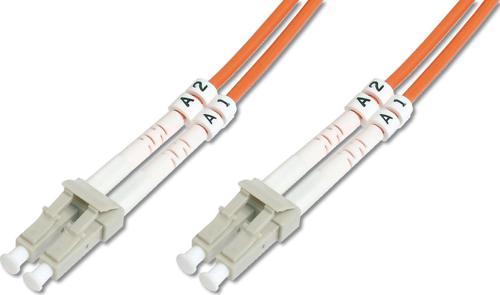 LC-LC Fiber Optik Patch Kablo, Multimode OM 2 50/125 Duplex, 3.0mm, LSZH, 2 metre