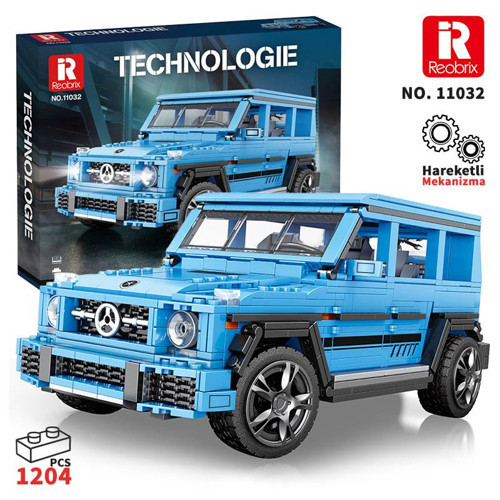 Technic 11032 Mercedes Benz AMG G65 SUV Araba Yaratıcı Yapı Blok Seti Building Blocks (G Class "The Beast") - 12