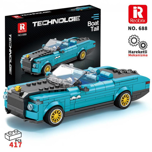 Creator 688 Rolls Royce Boat Tail Araba Yaratıcı Yapı Blok Seti Building Blocks - 417 Parça