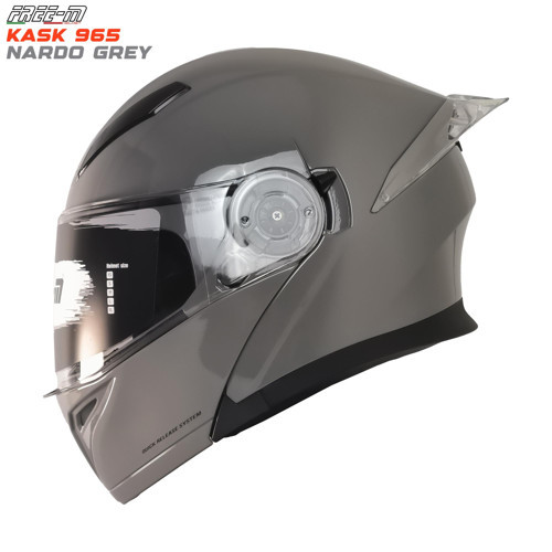 FR-965 NARDO GRİ ÇENE AÇILIR KASK