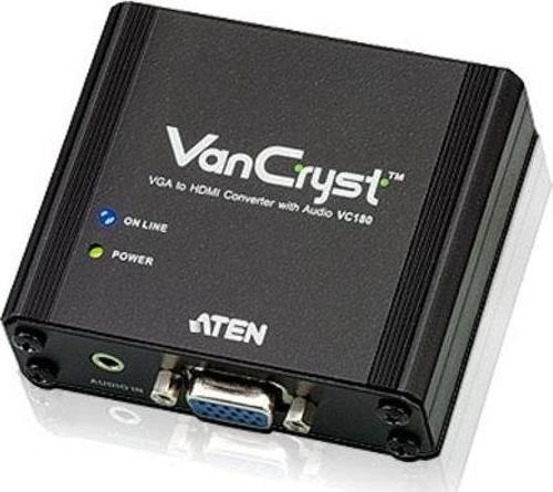 VGA/Ses &lt;-&gt; HDMI Sinyal Çeviricisi (VGA to HDMI Converter with Audio)