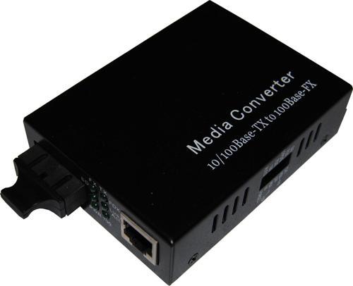 10/100BaseTX-100FX Media/Rate Converter, MM, SC, 2km