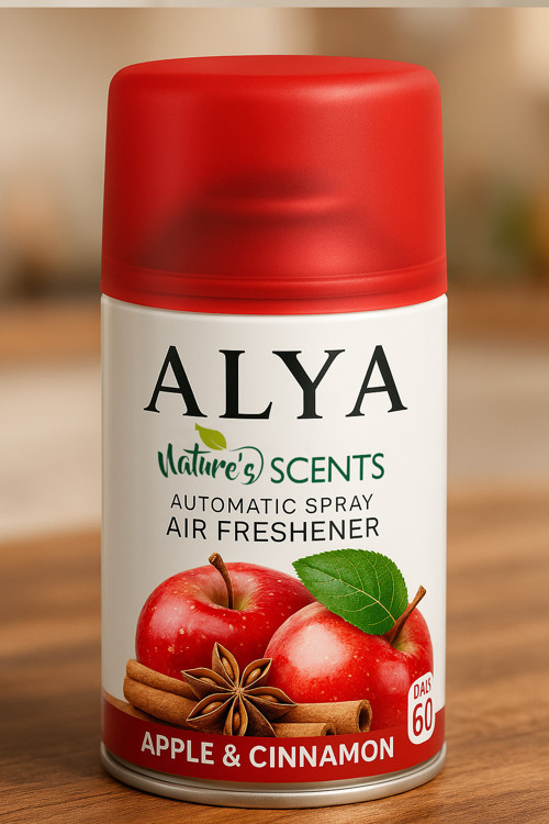 Nature'S Scents Apple Cinnamon - Elma Tarçın Oda Kokusu Yedek Makine Spreyi 250 Ml