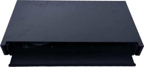 1U 19” Fiber Patch Panel Kutusu (ön panel,  coupler, kaset ve pigtail hariç), raylı çekmece, ba