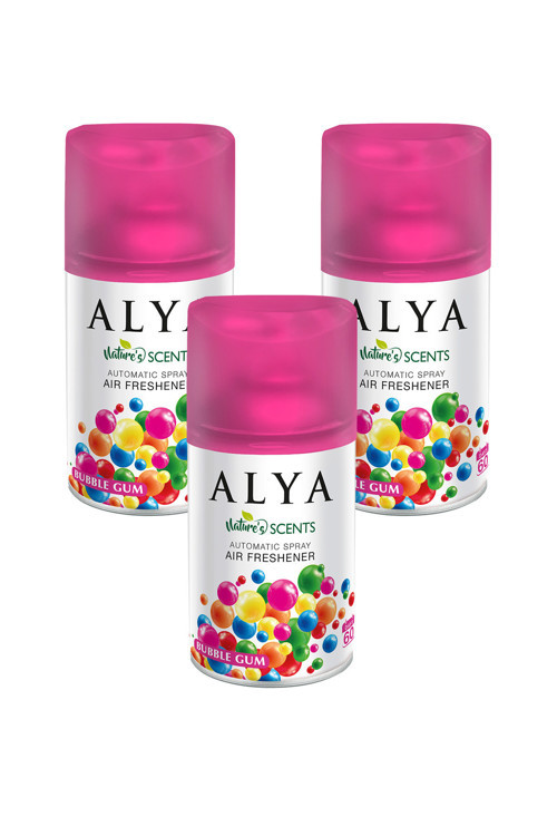 Nature'S Scents Bubble Gum Oda Kokusu Yedek Makine Spreyi 250 Ml X3 Adet